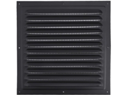 Grelha De Ventilação Quadrada De Alumínio (300 X 300 Mm) Com Malha, Para