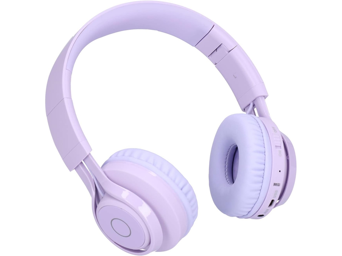Fones De Ouvido Infantis Sem Fio Com Luzes Led, Bluetooth 5 0, Dobráveis, Com Microfone, Volume Limitado A 85db, Estéreo