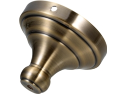 Base De Luz Redonda, Feita À Mão Em Metal, Com 1 Cm De Diâmetro, Suporte Decorativo Para Lâmpada.