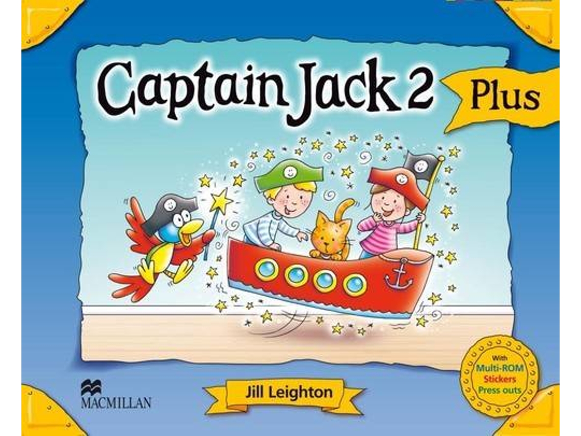 Livro (11).Captain Jack 2 *Plus*.(5 Años) (St+Wb+Multirom) de J. Leighton (Inglês)