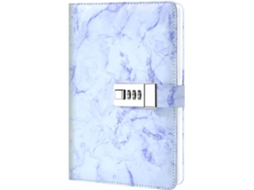 Diário A5, 360 Páginas, Capa Dura em Couro Sintético, com Porta, Canetas, Perfeito para Escritório, Escola, Casa e Negócios BRILVIBERA (preto)