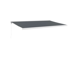 Retractable Awning, Retractable Awnings Vidaxl Antracite Tecido (5 X 3 M)