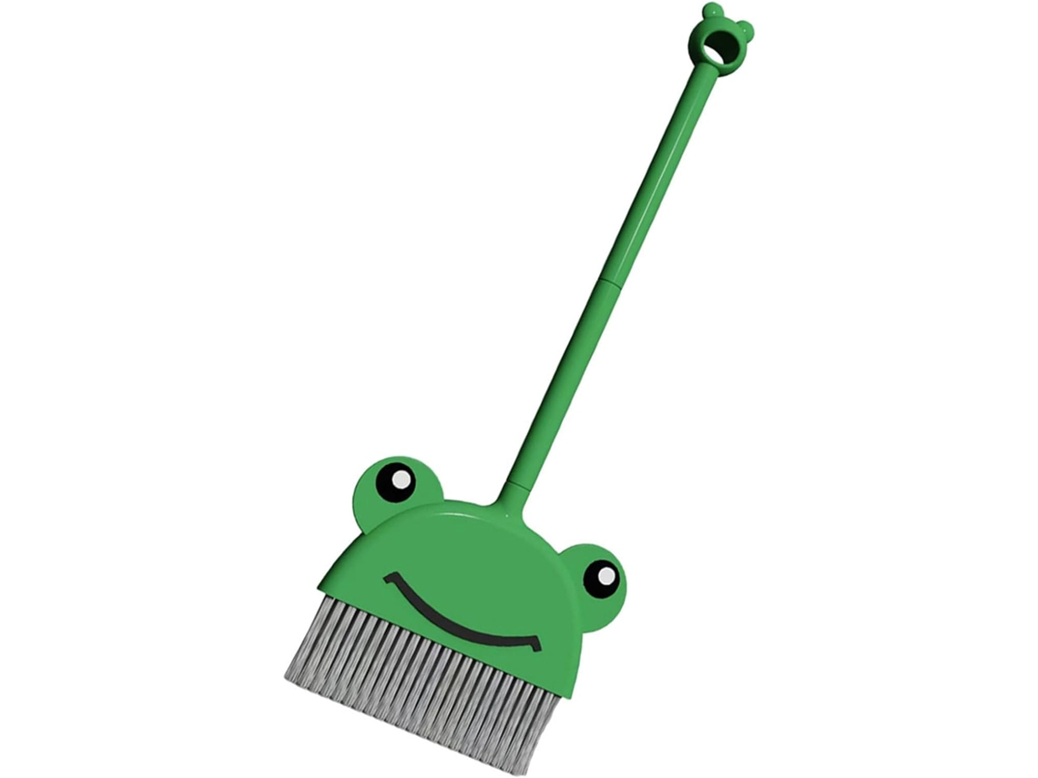 Vassoura De Sapo Verde Meninos E Meninas, Pp Pet, 1 Peça