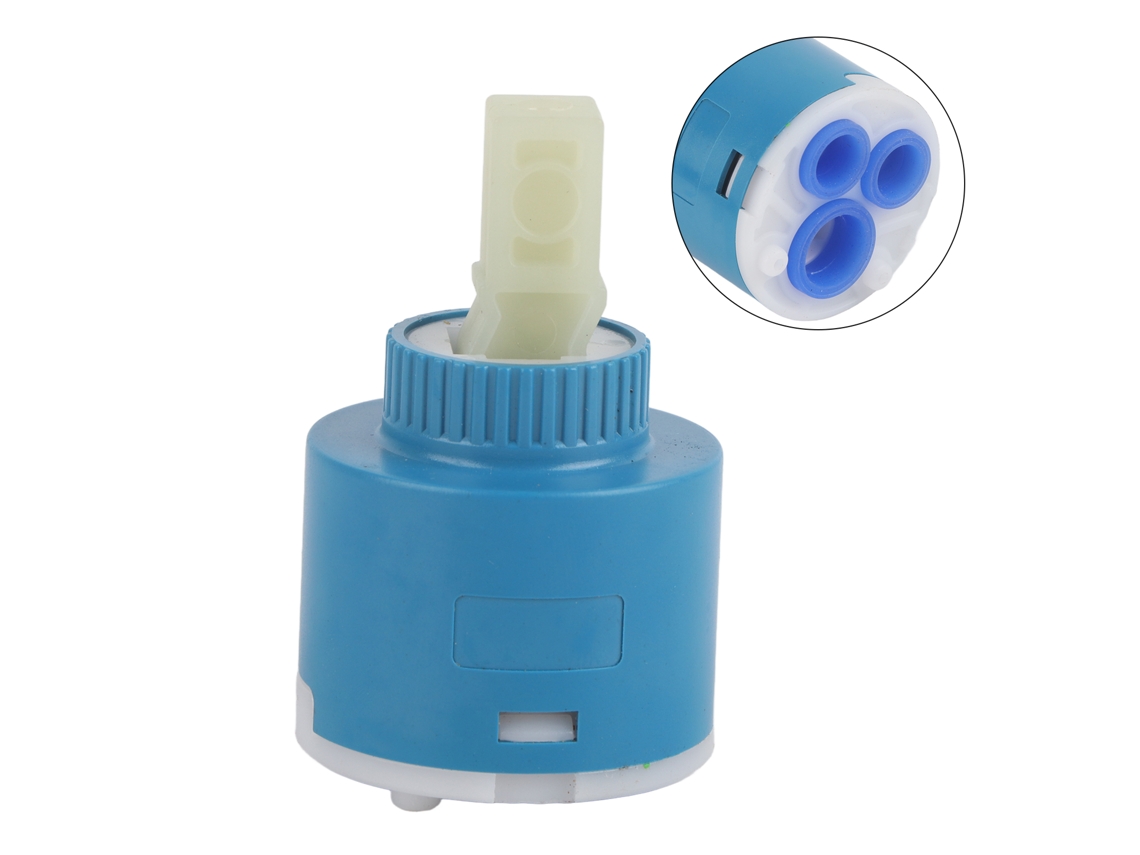 Cartucho Cerâmico 40mm Torneira Misturadora Azul Pp