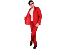Engraçado e elegante terno Mr. Red para homens