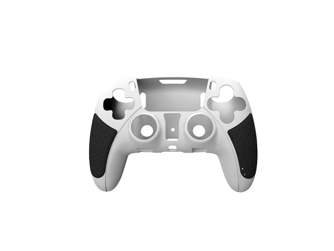 Capa Czhhmart Para Controle De Ps5protetora De Silicone Antiderrapantebranco