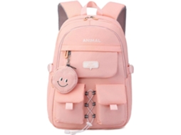 Mochilas Para O Ensino Médio, A Faculdade, Femininas, Com Bolsas Integradas. Aquaforge