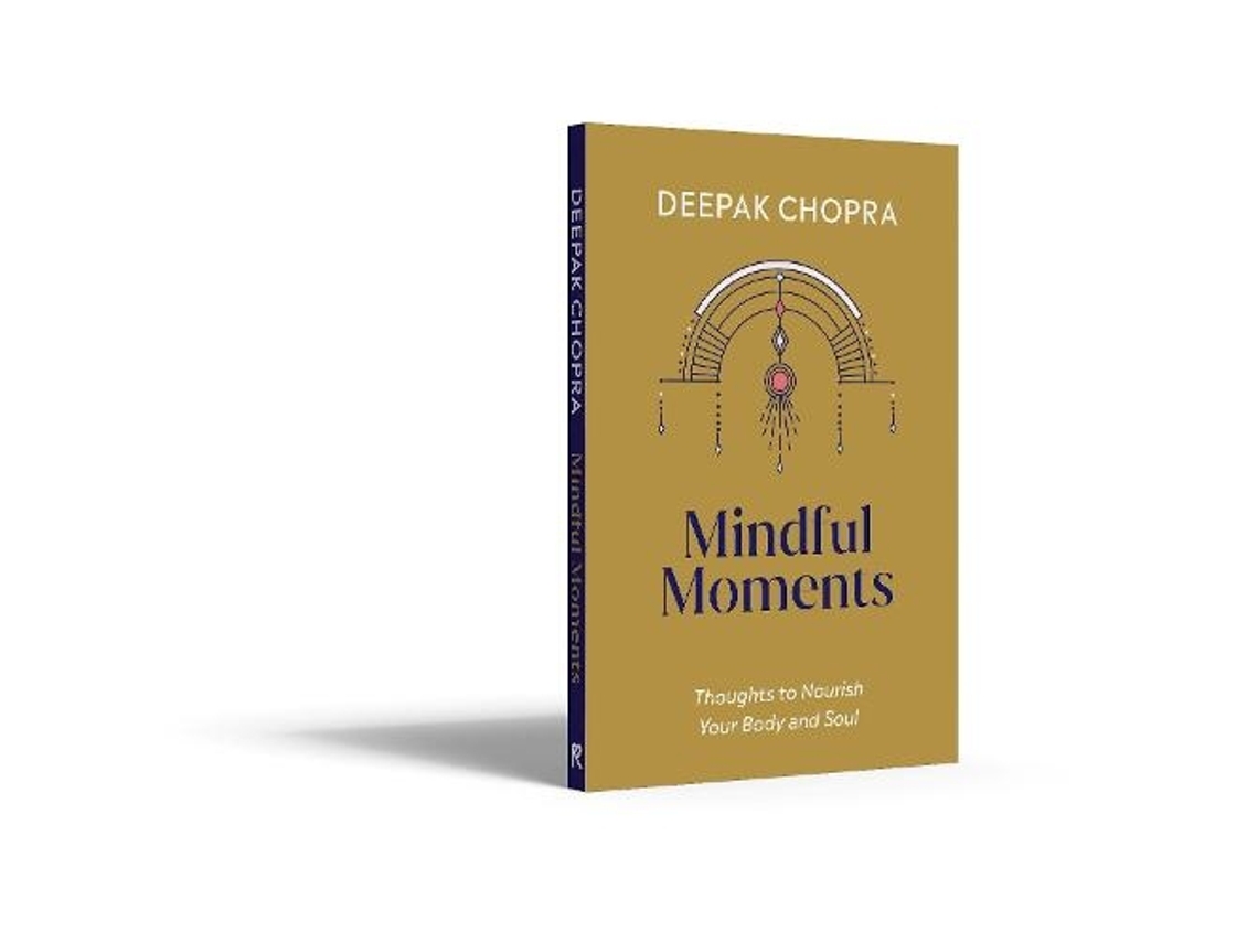 Livro Mindful Moments de Deepak Chopra (Inglês - Capa Dura)