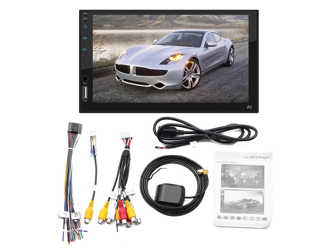 Rádio 2din com Gps Navegação e Reprodutor Mp5