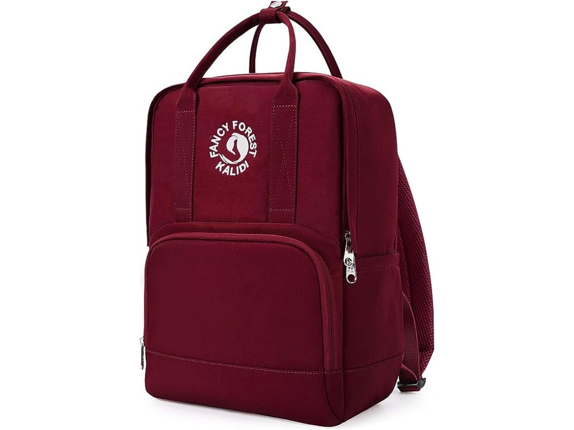 2026-mochila Para Notebook Linjou Grande Impermeável Casual Leve Para Viagem, Ajusta 15,6 Polegadas (vermelho Win)
