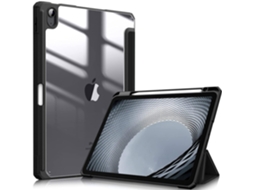 Capa Para Tablet Lurelia, Compatível Com Ipad10/a16, Preto, Tpu, Dobrável Com Suporte, Fixação Magnética
