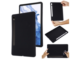 Capa De Silicone Líquido Compatível Com O Tablet Samsung Tab S9 De 11 Polegadas, Capa Protetora Resistente A Impactos Para O Tablet Samsung S9 Fe.pret
