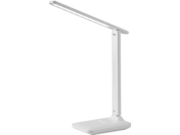 Luminária de mesa LED Ftvogue, 3 temperaturas de cor, plugue USB, dobrável, com LEDs de 10W de baixo consumo.