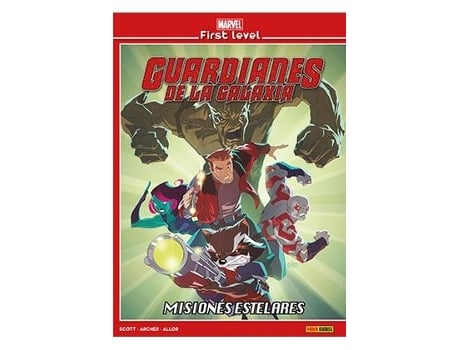 Livro Marvel First Level 05: Guardianes De La Galaxia: Misiones Es de Archer, Adam, Scott, Mairghread, Allor, (Espanhol)