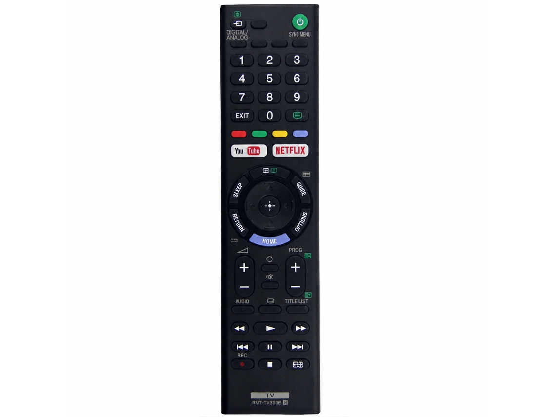 Comando À Distância Para Tv Compatível Com Sony Rmt-tx300e, Com Botões Netflix E Youtube