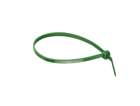 Brida nylon verde index bolsa 100unds med.brida 3.6-140mm (caja 100)