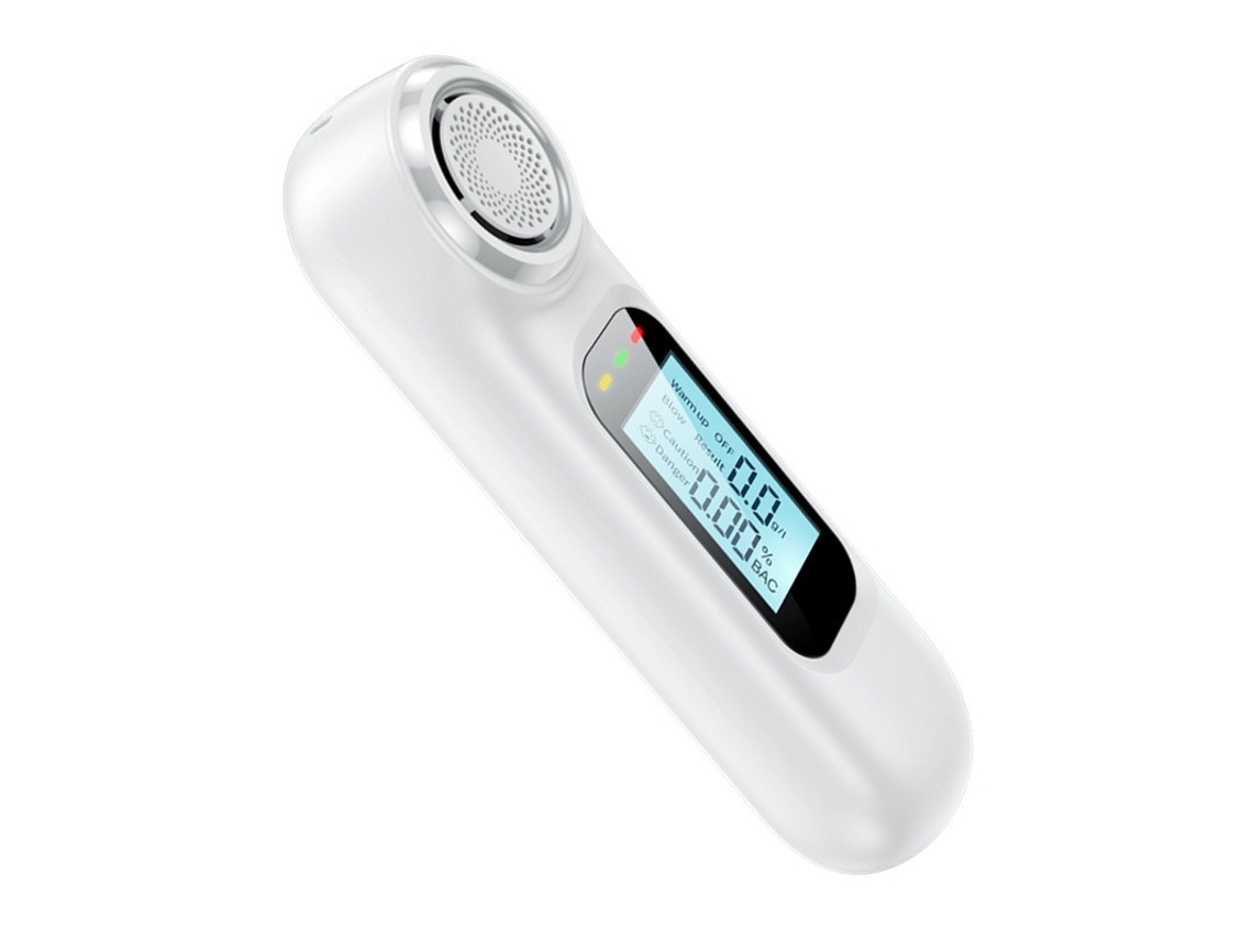 Elysve Luminária Mini Testador De Álcool, Branco