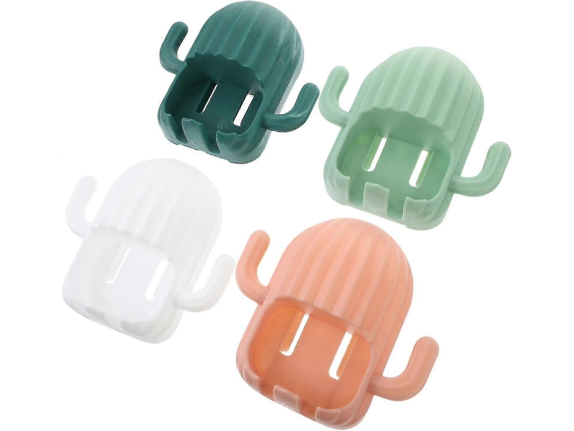 Suporte De Parede Para Escova De Dentes Elétrica Com 8 Escovas De Dentes Elétricas Infantis, Organizador De Plástico Para Pendurar.