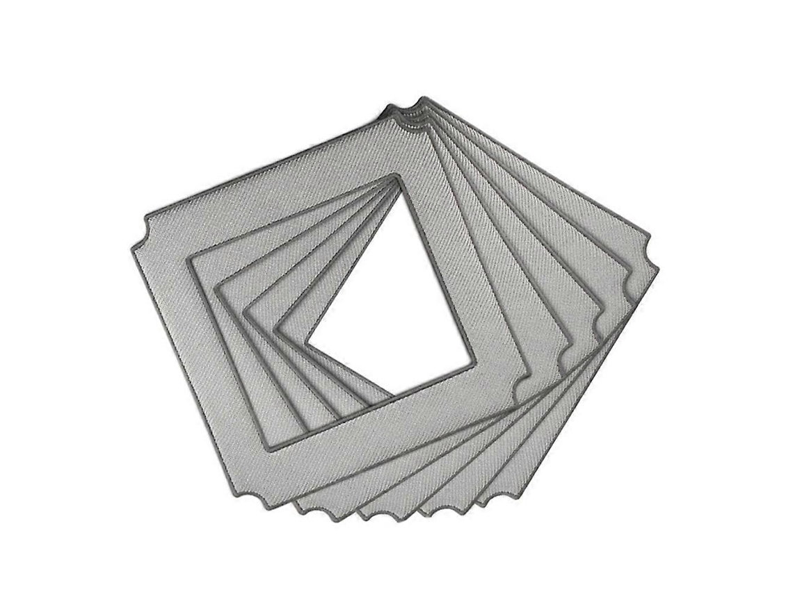 Conjunto de 5 Peças Pano Microfibra para Esfregão, Compatível com Robôs Ecovacs Winbot W836 W850 W860 W880 W920 Wi BRILVIBERA