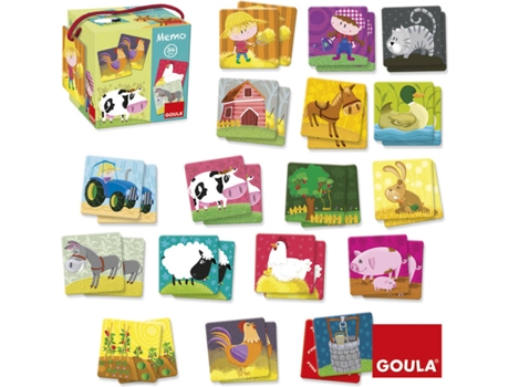 Brinquedo Educativo JUMBO Farm Memo