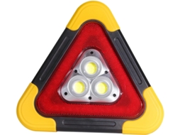 Luz de advertência triangular multifuncional para carro, design Estavel.