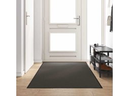 Vidaxl Tapete De Entrada Antracite E Preto 120 X 250 Cm 100% Poliamida