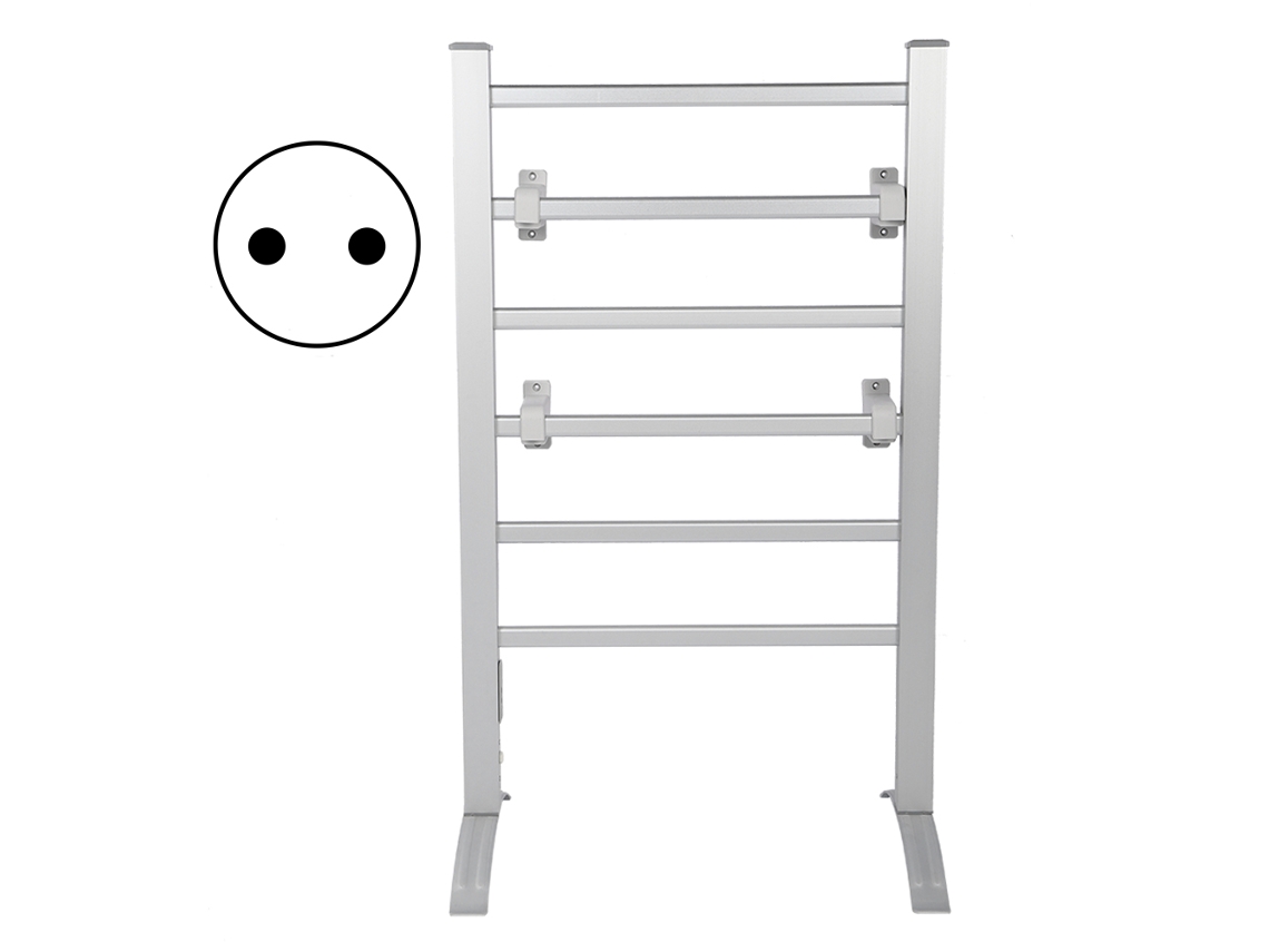 Rack elétrico de toalhas com temporizador EOOCOO