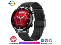 Novo Smartwatch Hk39 Para Adultos 2024 Com Tela Hd De 18mm, Nfc, Chamada Bluetooth, Resistente À Água, Compatível Com Android E Ios