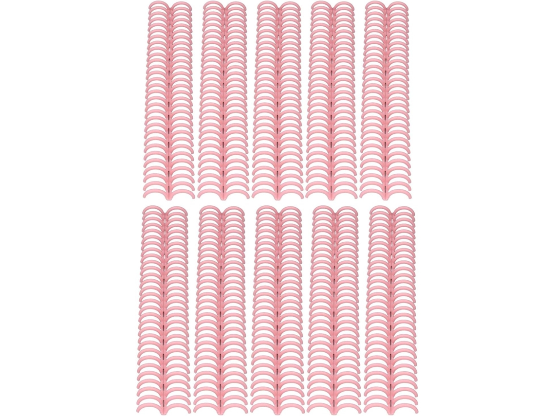 Pasta De Argolas Com Lombada Combinada Para Folhas A4 (rosa)