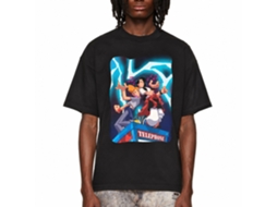 Rockinstone Bill And Ted Telephone Tunes Black Adult T-shirt Size:l