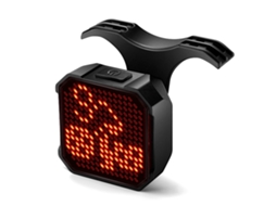 Lanterna Traseira Bicicleta Inteligente Recarregável Led Com Sensor De Freio Aplicativo Controle Ip66