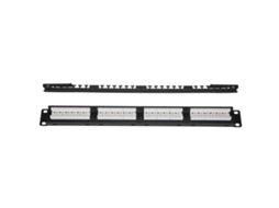 Quadro De Patch De 24 Portas Cat 6 Utp Rj45