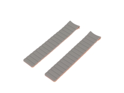 Cinto de Silicone 22mm EOOCOO (substituição, liberação rápida)