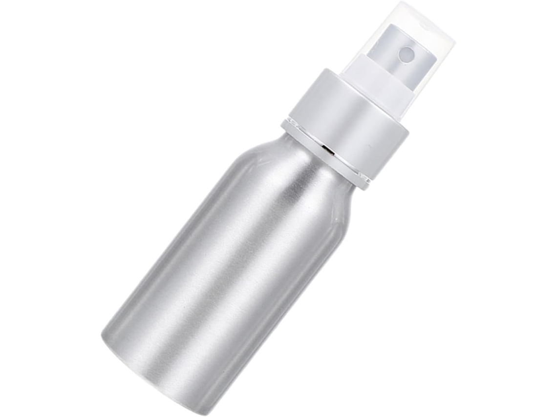 Frasco Spray Alumínio E Pp Recarregável 60 Ml Para Névoa Fina.