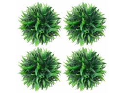 Vidaxl Bolas De Buxos Artificiais 4 Pcs 15 Cm