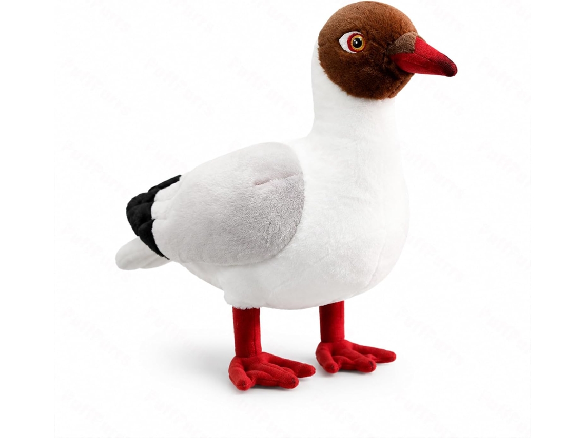 Brinquedo De Pelúcia, 33 Cm, 13 Polegadas, Realista, Gaivota