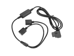 Cabo De Alimentação Dual Usb D Tap B Porta Para Câmera Carregador De Bateria Anton V Mount