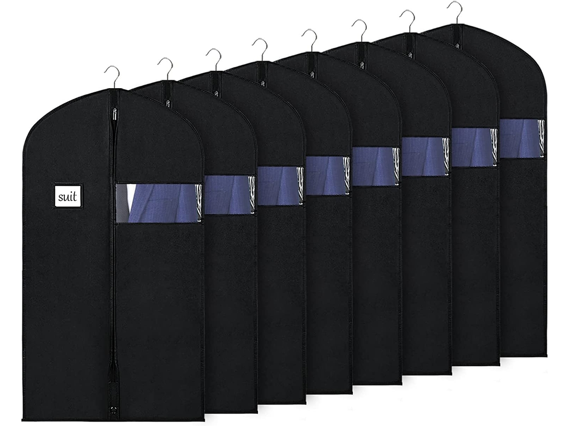Capa Para Vestido, Capa Para Terno, Capa Para Roupa De 60 Polegadas Com Transparência