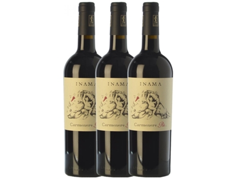 Inama Carmenere Più... Carmenère Veneto 75 cl (Caixa de 3 unidades)