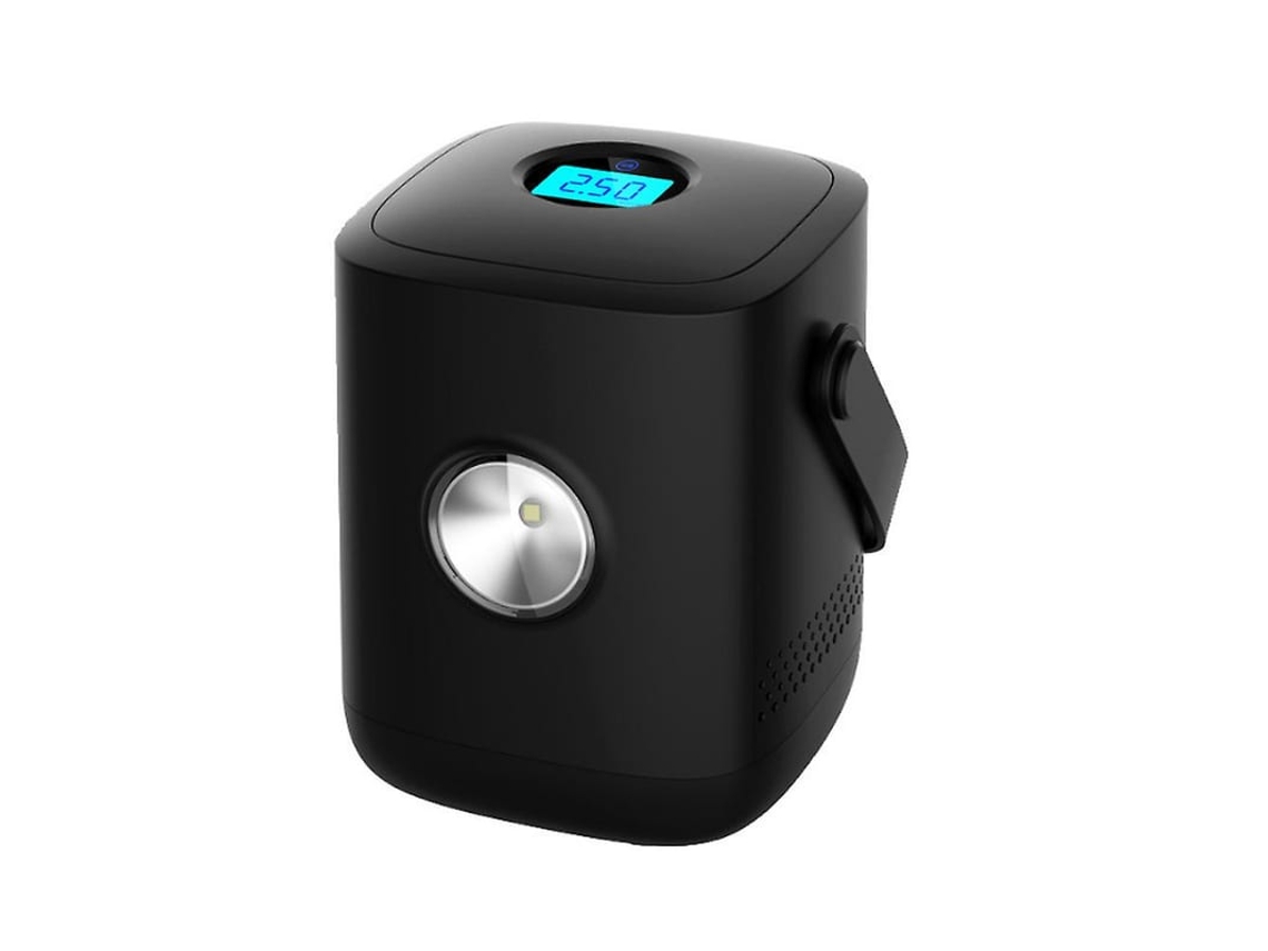Inflador De Pneus Com Fio E Sem Fio Recarregável - Compressor De Ar Portátil Com Display Digital Para Carros E Bicicletas