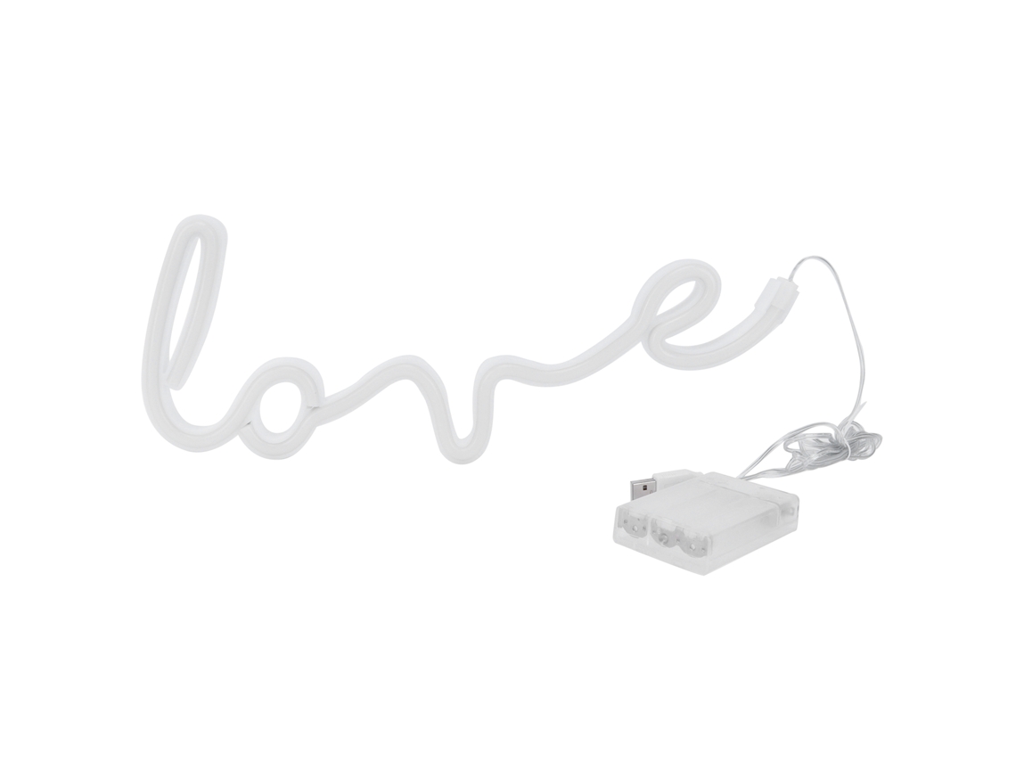 Luz de Néon Letras Love Quarto Usb S/MARCA