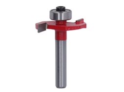 Broca De Roteador Tipo T Em Forma De Bola Com Revestimento Ptfe Liga De Tungstênio Para Marcenaria 1/4x3/16
