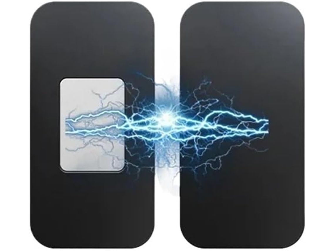 Conjunto De 6 Travas Magnéticas Para Armários, Batentes De Porta, Autoadesivas, Invisíveis, Com Ímãs Ocultos, Para