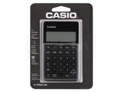 Calculadora Básica CASIO SL-1000SC-BK Preto (Outlet Caixa Aberta - 10 dígitos)