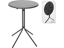 Mesa Plegable 58x70 Cm Gris Ambiance