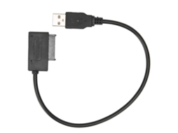 Cabo Adaptador (usb2.0 Para Sata, Adaptador De Enclosure De Disco Externo Em Forma De Cotovelo)