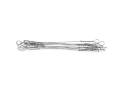 Yuru 10 Lâminas de Serra de Aço Carbono Alto 130mm para Quadro de Serra Fio Substituição Corte Eficiente