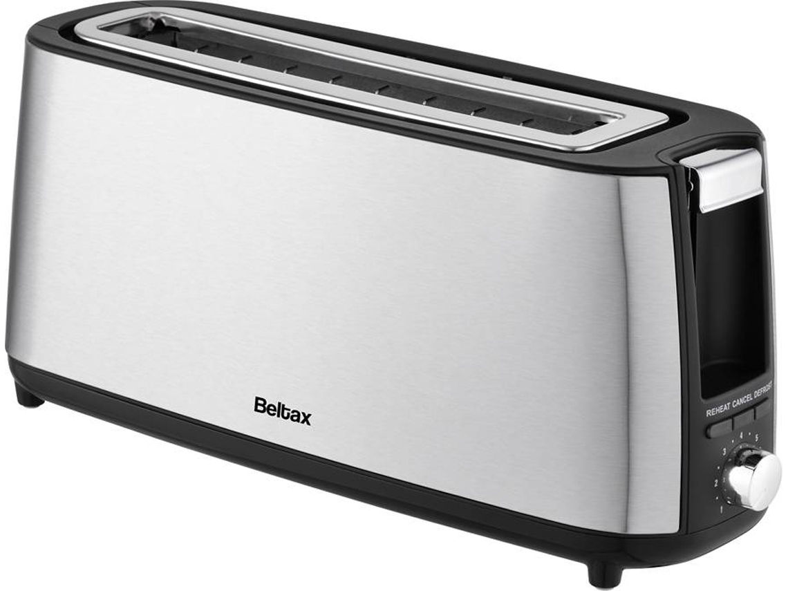 Torradeira BELTAX BTE2001 (900 W - Inox)