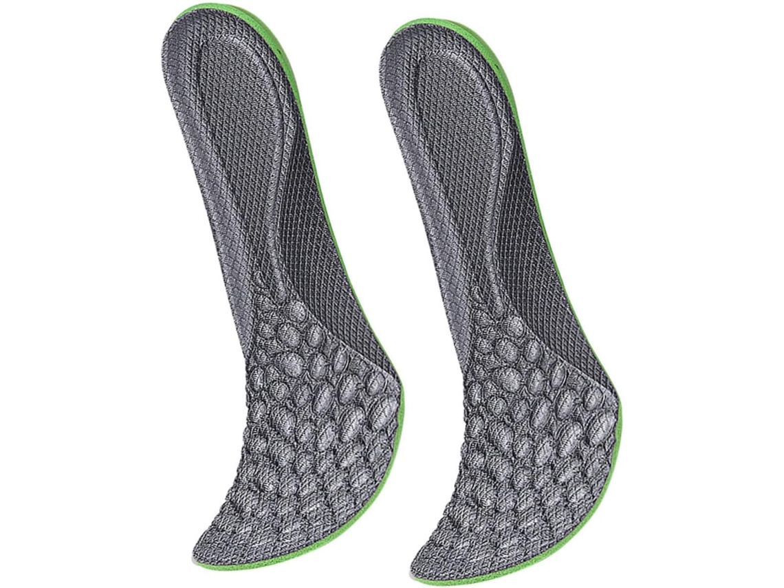 Palmilhas Com Absorção De Impacto E Suor, Feitas De Algodão Resistente, Antiderrapantes E Ideais Para Exercícios