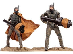 Figuras Stilgar e Shishakli Dune Parte 2 Gold Label 18 Cm